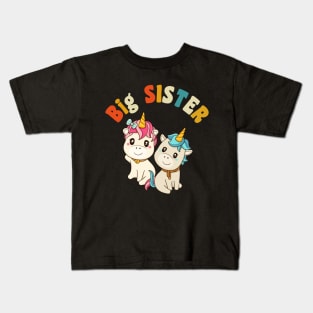 Big Sister Unicorn, Promoted to Big Sister Unicorn Kids T-Shirt